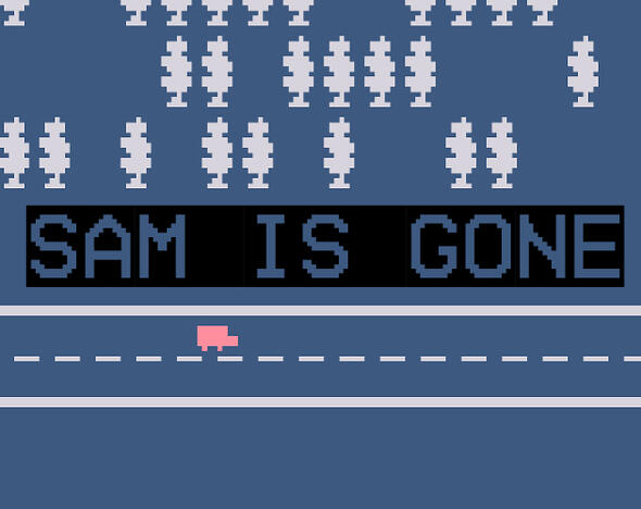Sam is Gone - Solo Bitsy Game 2025